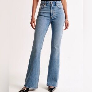 Abercrombie & Fitch flare ultra high rise jeans size 25 regular length